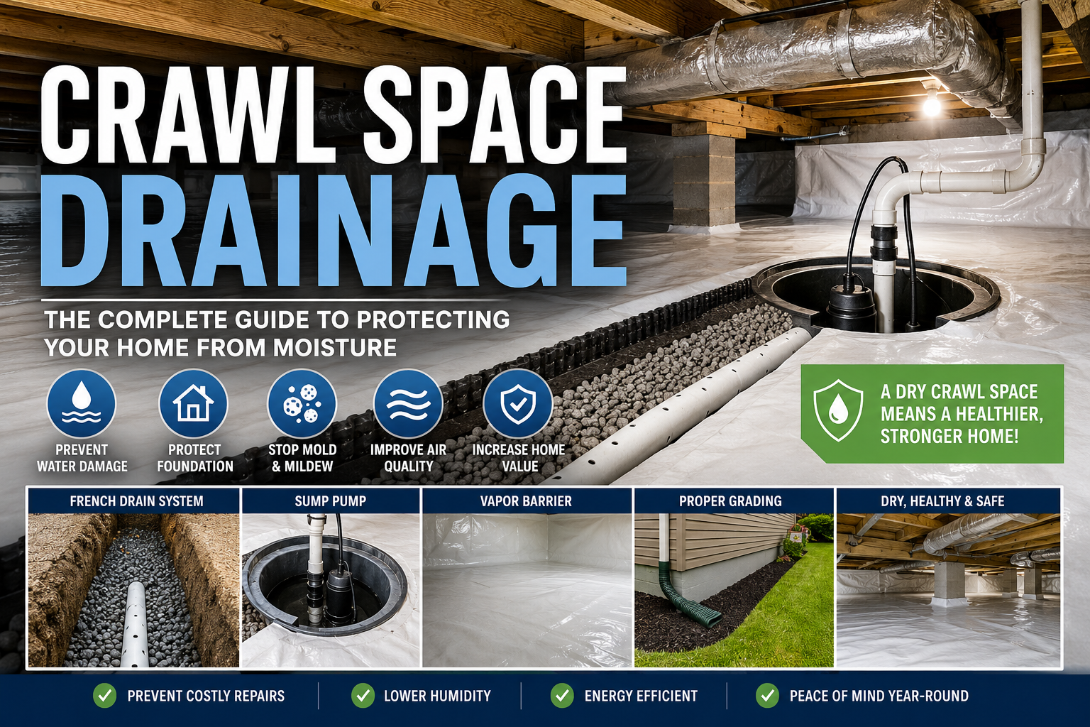 Crawl Space Drainage