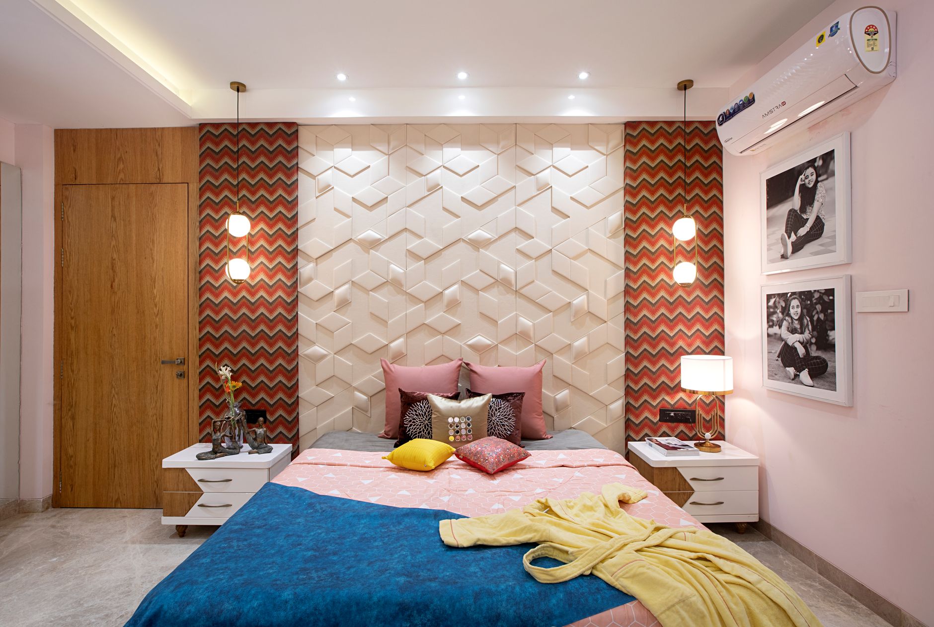 decor of Bedroom Wall Color Combination