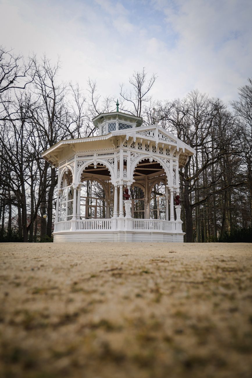 White Vinyl Gazebo