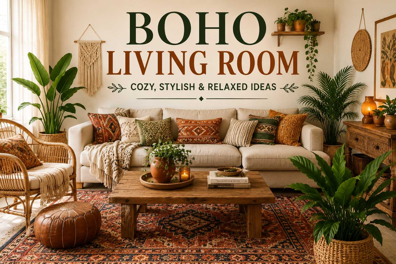 Seasonal Boho Decorating