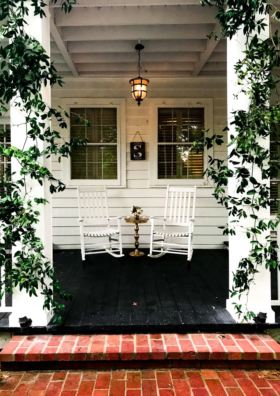 Farmhouse-Inspired Porch