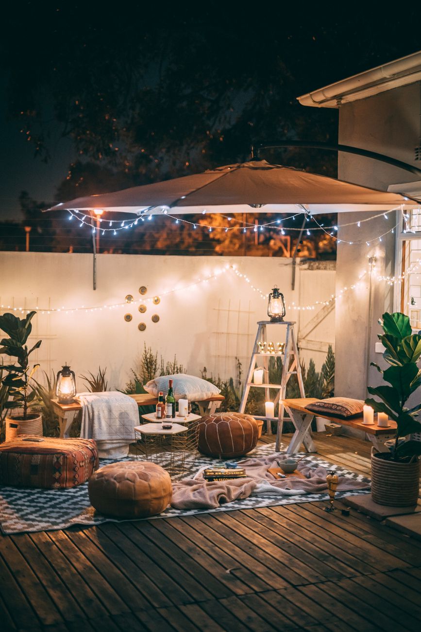 Use an Outdoor Rug