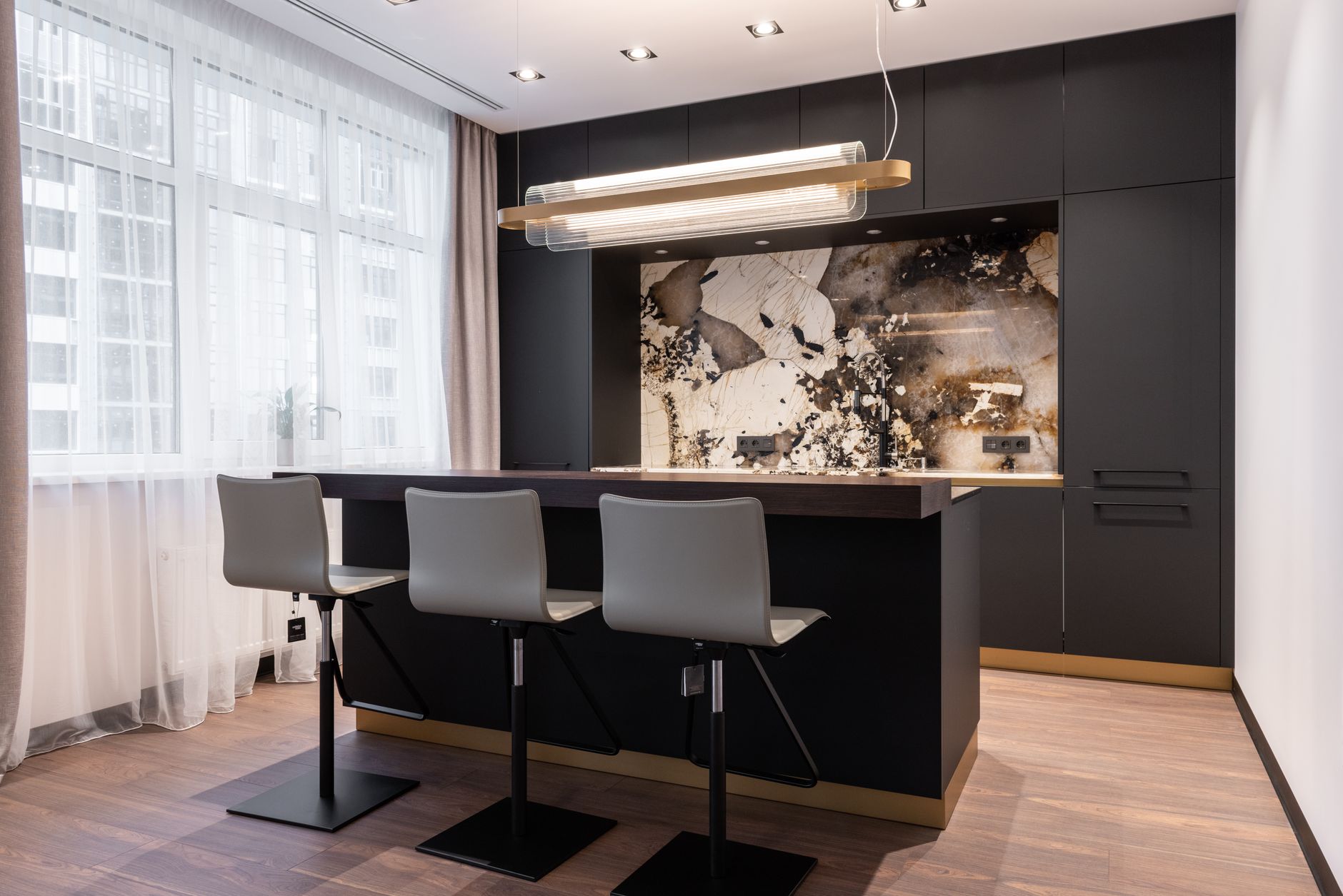 Linear Suspension Lights