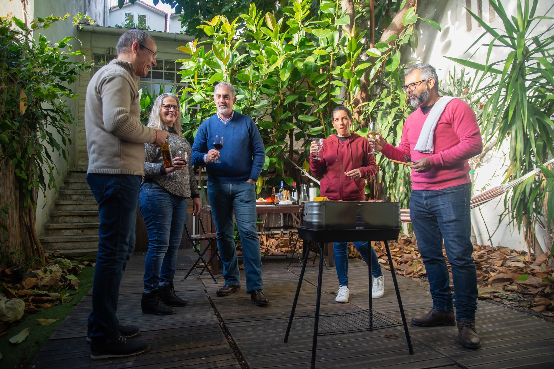 Compact BBQ for Small Gardens