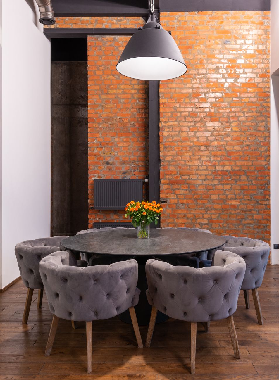 Industrial Dining Room Decor