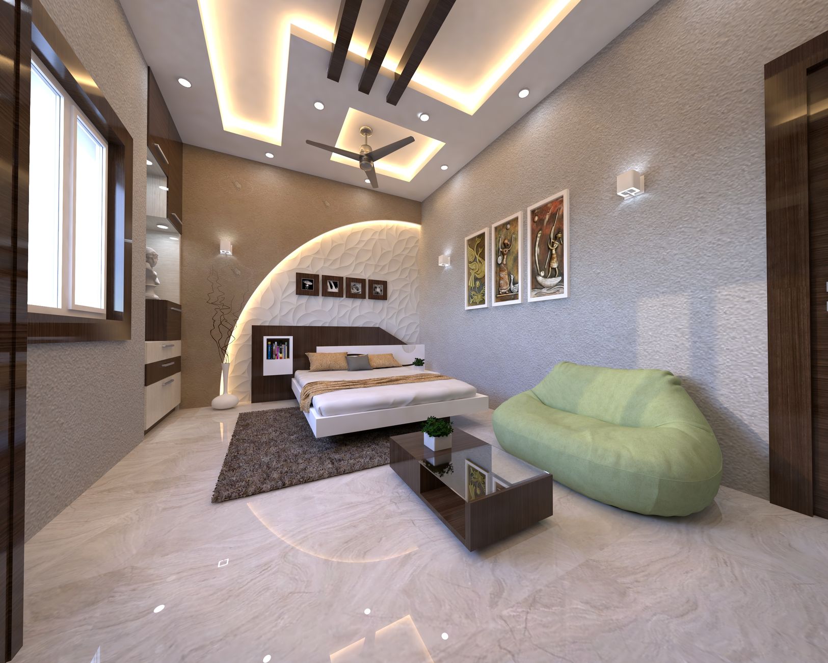 Lighting Strategies for Bedroom Ceilings