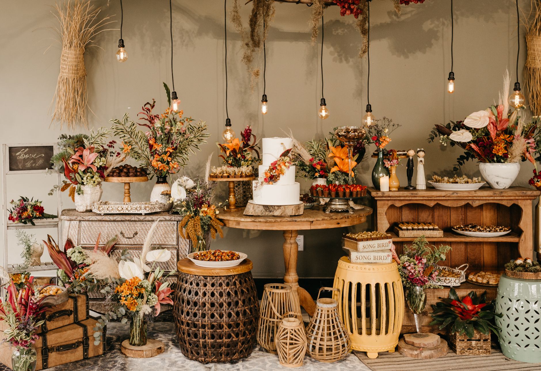 Seasonal Boho Decorating