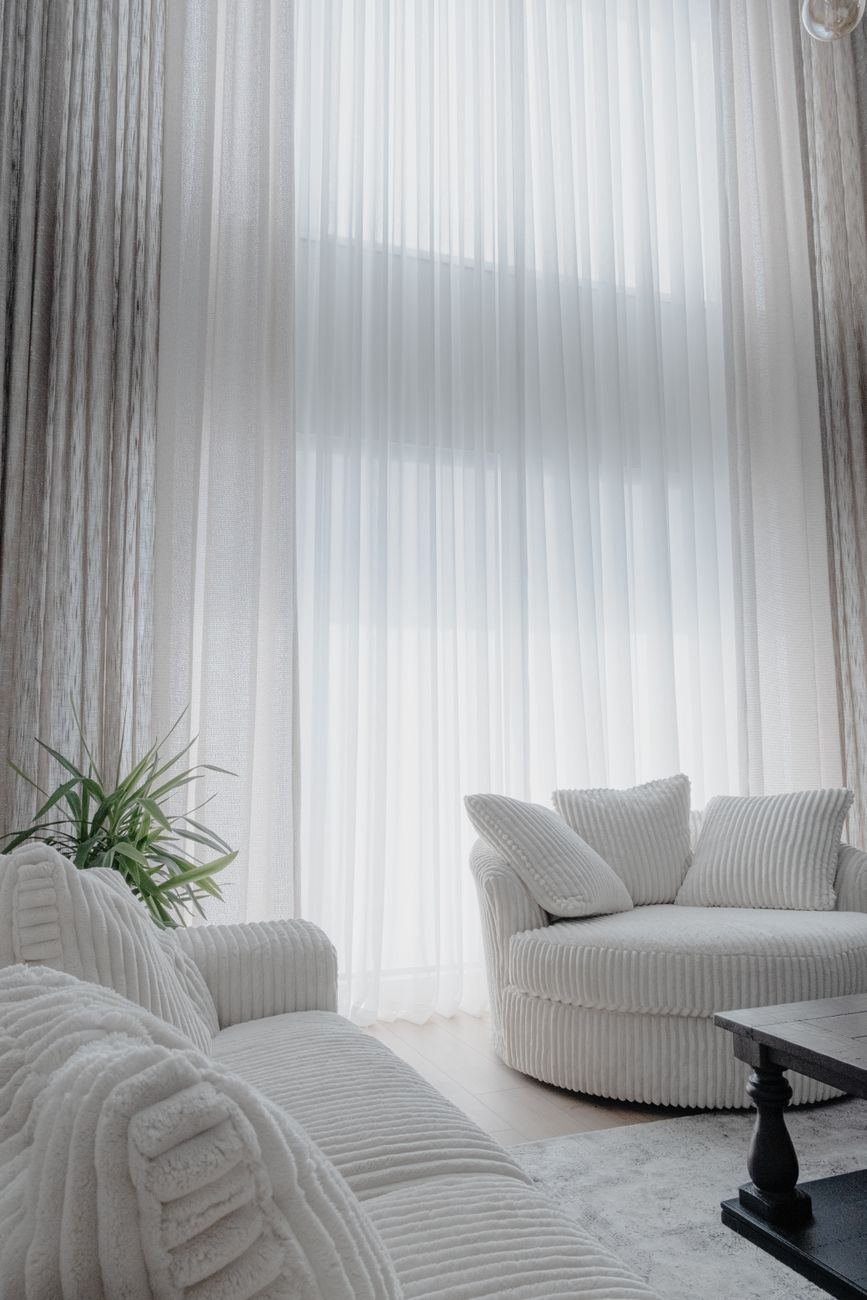 Sheer Curtains for Living Room