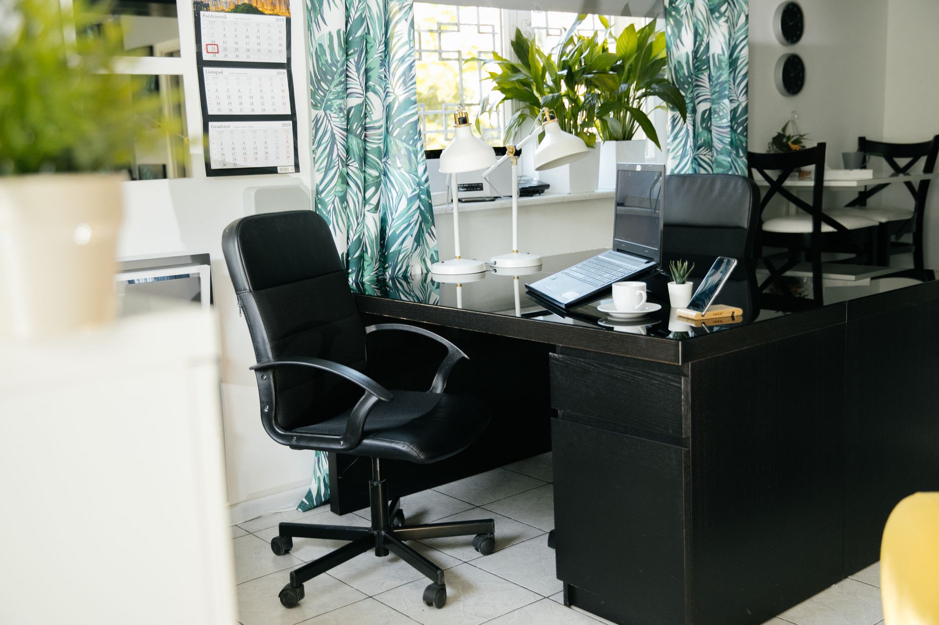 Boss Deluxe Posture Office Chair With Arms