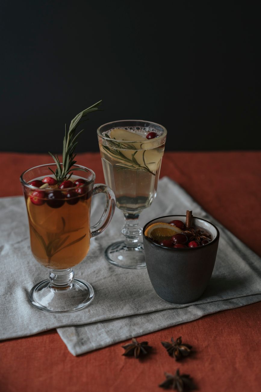 Set Up a Holiday Beverage Station