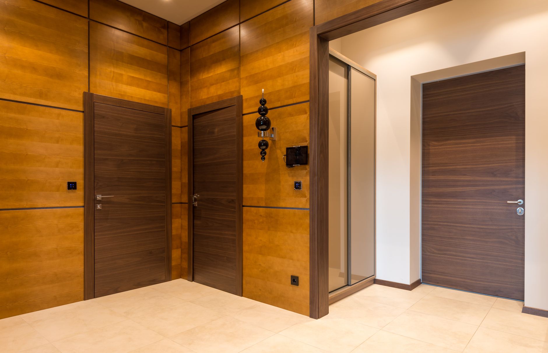 Functional Entryway Paneling