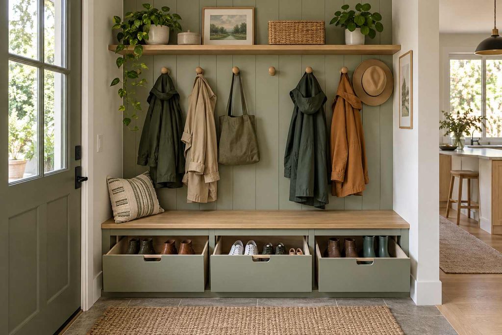 Place a Mirror to Brighten and Enlarge the Area